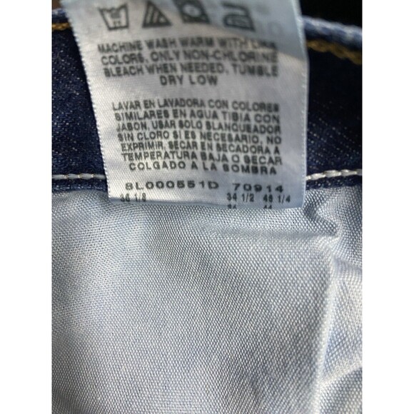 WranglerJeans Mens 32 X33 Straight Leg 5 Pocket Cotton 99501MR 34X34 - Picture 9 of 10